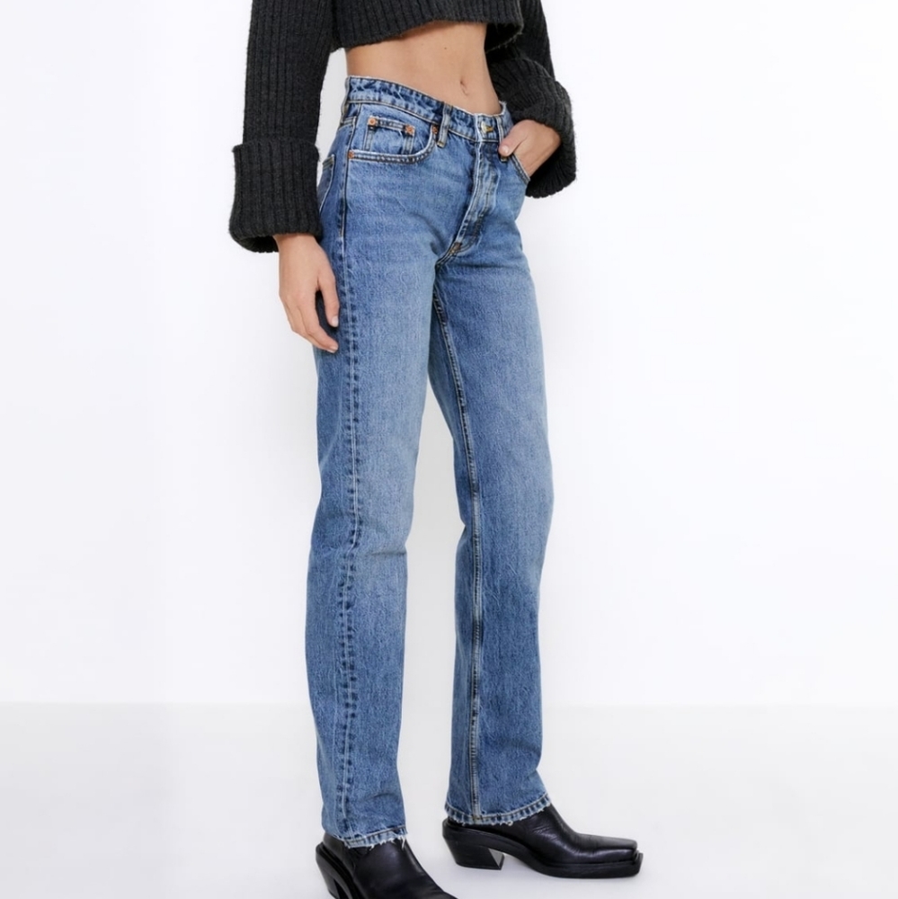 Zara Straight Leg Jeans NWT